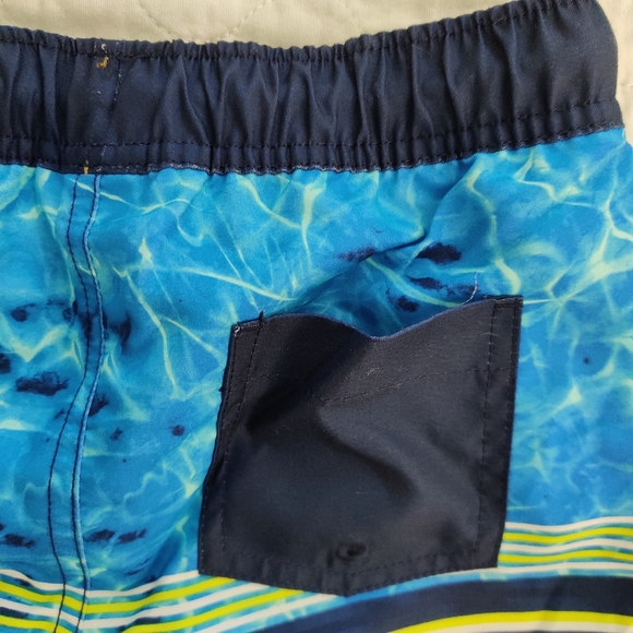 New Lands End boys swim trunk UPF 50 size 8 /size M - Picture 4 of 8